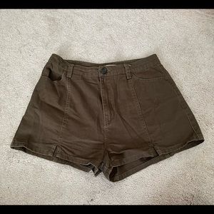 Army Green Shorts